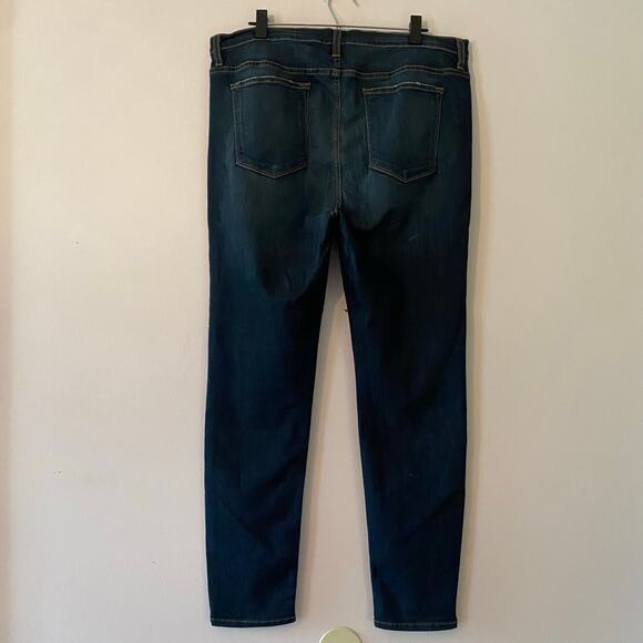 Judy Blue Dark Wash Relaxed Fit Jeans Skinny Straight Preppy Women's size 3XL - Picture 6 of 11